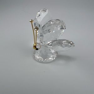 Swarovski crystal miniature butterfly